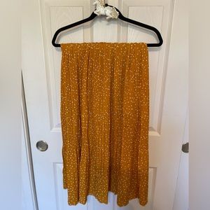 Pleated Skirt, ankle length
